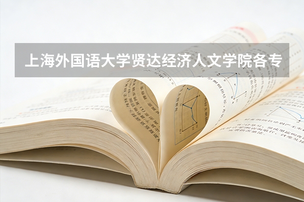 上海外国语大学贤达经济人文学院各专业近三年在江苏招生人数 学费多少钱
