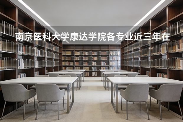 南京医科大学康达学院各专业近三年在上海招生人数 学费多少钱