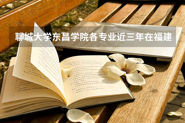 聊城大学东昌学院各专业近三年在福建招生人数 学费多少钱