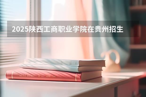2025陕西工商职业学院在贵州招生计划一览表