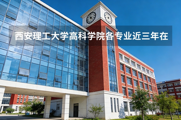 西安理工大学高科学院各专业近三年在宁夏招生人数 学费多少钱