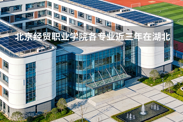 北京经贸职业学院各专业近三年在湖北招生人数 学费多少钱