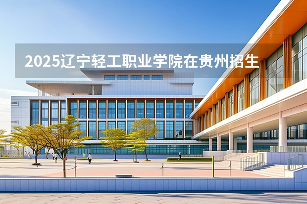 2025辽宁轻工职业学院在贵州招生计划一览表
