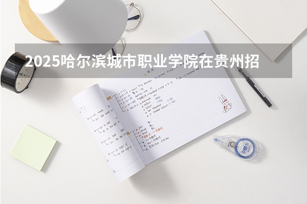2025哈尔滨城市职业学院在贵州招生计划一览表