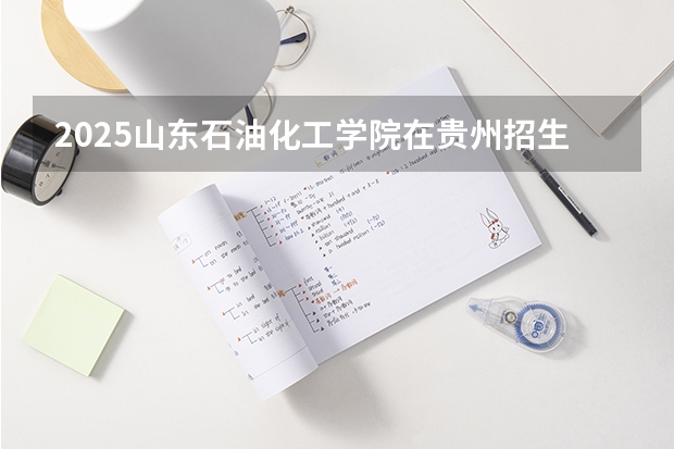 2025山东石油化工学院在贵州招生计划一览表