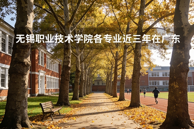 无锡职业技术学院各专业近三年在广东招生人数 学费多少钱