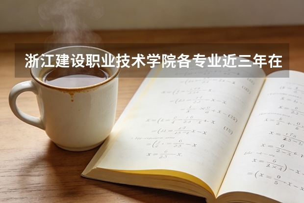 浙江建设职业技术学院各专业近三年在四川招生人数 学费多少钱