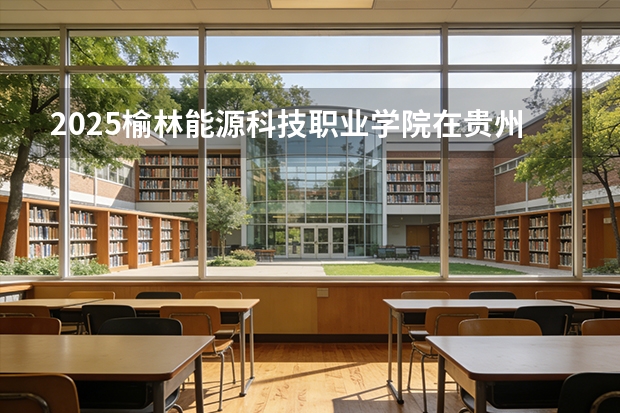 2025榆林能源科技职业学院在贵州招生计划一览表
