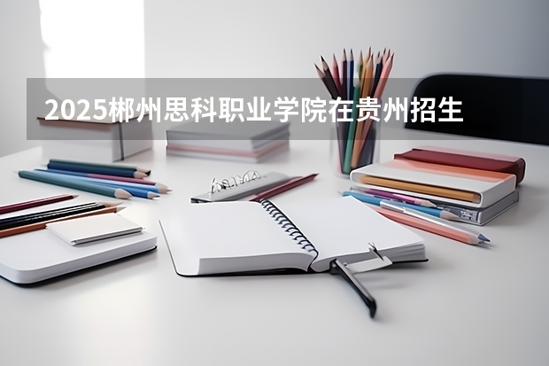 2025郴州思科职业学院在贵州招生计划一览表