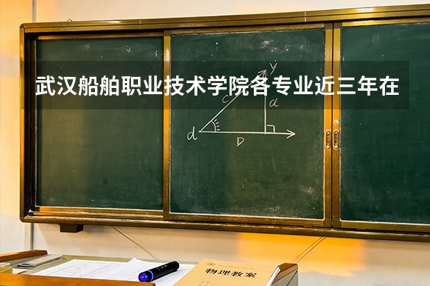 武汉船舶职业技术学院各专业近三年在河南招生人数 学费多少钱