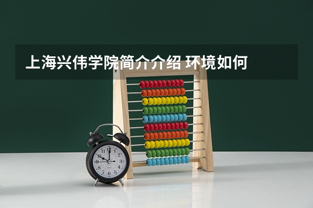 上海兴伟学院简介介绍 环境如何