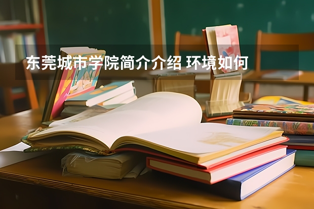 东莞城市学院简介介绍 环境如何