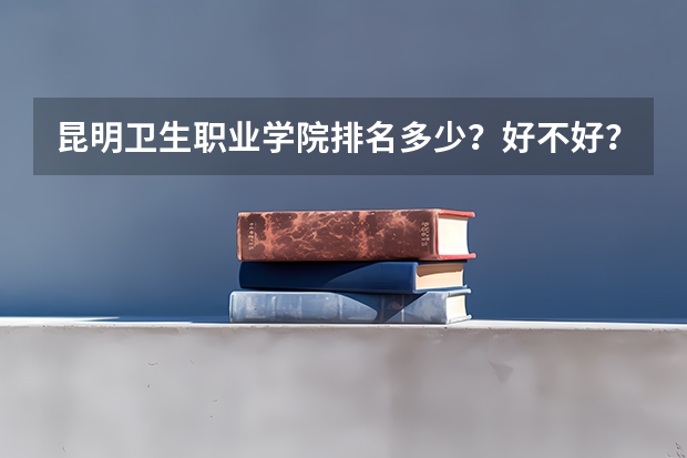 昆明卫生职业学院排名多少？好不好？