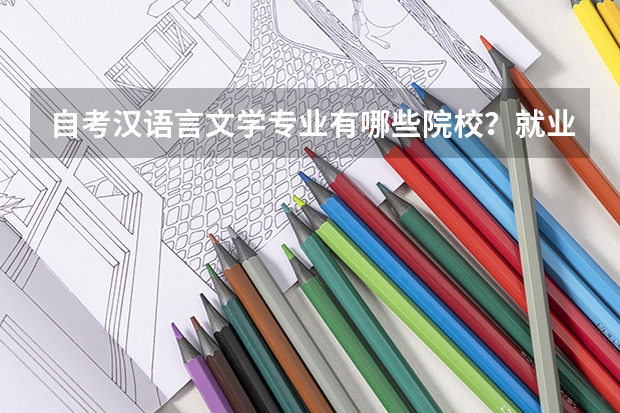 自考汉语言文学专业有哪些院校?就业方向有哪些?
