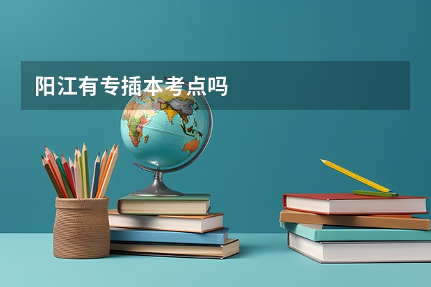 阳江有专插本考点吗