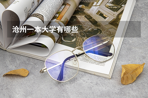 沧州一本大学有哪些