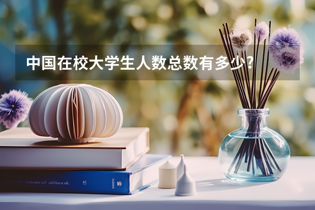 中国在校大学生人数总数有多少?