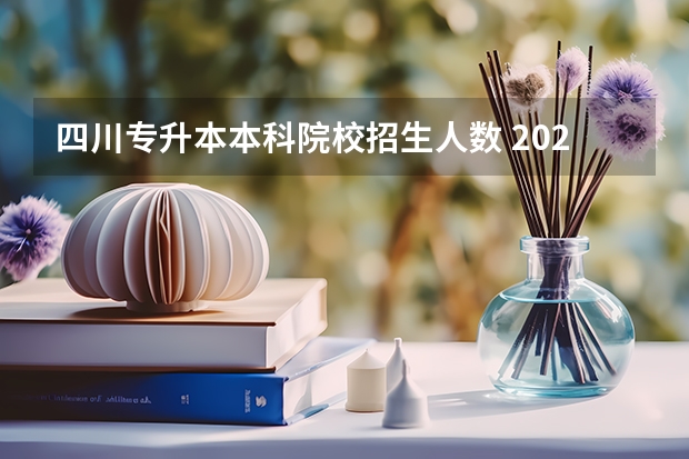 四川专升本本科院校招生人数 2023年专升本招生人数