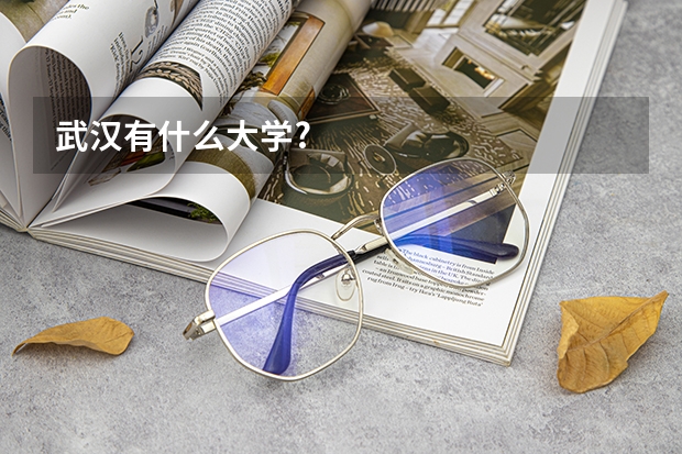 武汉有什么大学?