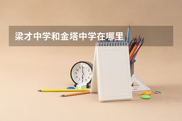 梁才中学和金塔中学在哪里