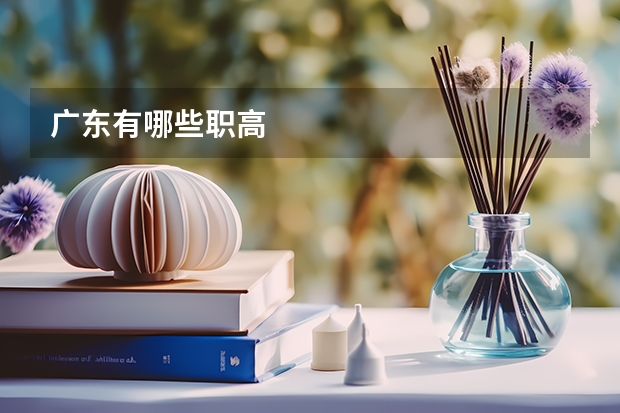 广东有哪些职高