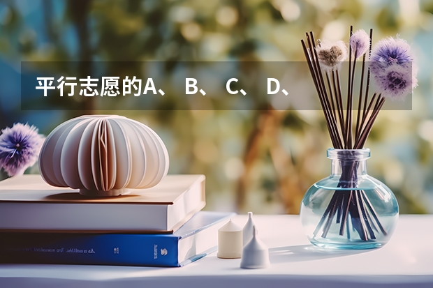 平行志愿的A、 B、 C、 D、 E、 H、 Q、 Y分别代表什么？
