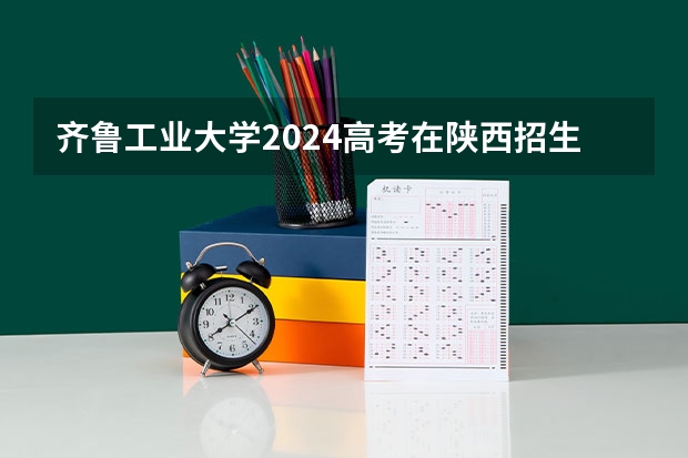 齐鲁工业大学2024高考在陕西招生计划