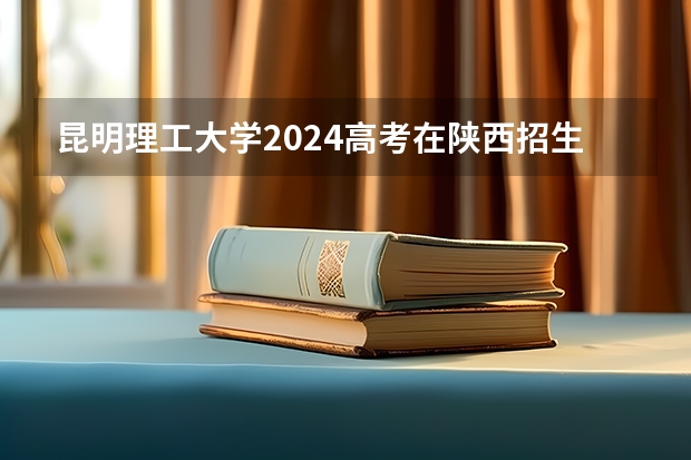 昆明理工大学2024高考在陕西招生计划