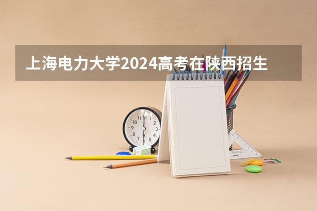 上海电力大学2024高考在陕西招生计划
