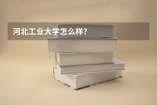河北工业大学怎么样？