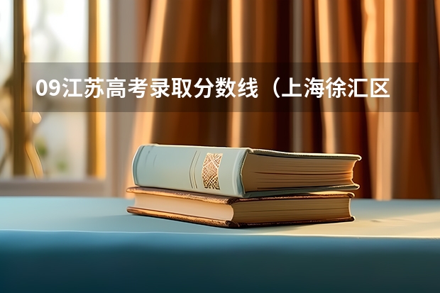 09江苏高考录取分数线（上海徐汇区各高中实际录取分数线）